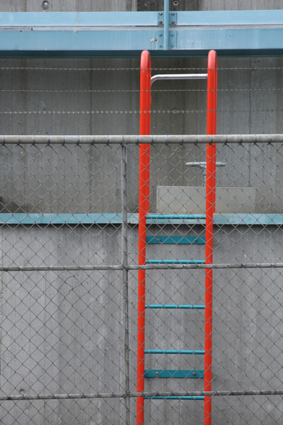 Ladder, Basel, Switzerland. Photo copyright Mark Dahle 2011.