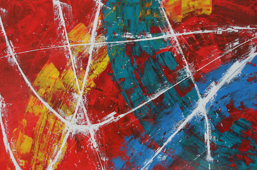 Abstract painting copyright Mark Dahle 2011