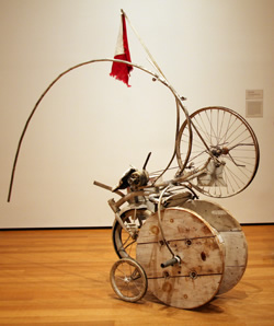 Jean Tinguely's fragrament from Homage to New York, MOMA