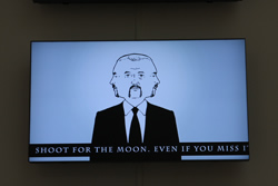 Venice Biennale 2011 video. Photo copyright Mark Dahle 2011.