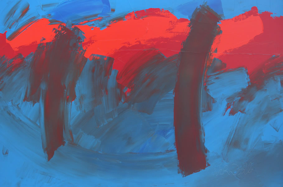 Abstract Painting. Copyright Mark Dahle 1991.