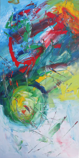 Hidden Prayer For Mexico #1 - Prosperity, Painting copyright Mark Dahle 2010