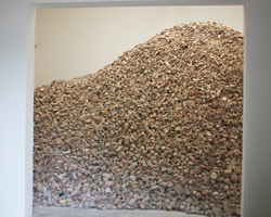 Lara Almarcegui installation at 2013 Venice Biennale